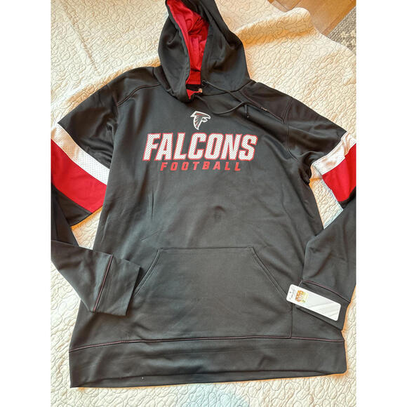 NFL Other - NFL Falcons Football Men's Black Hoodie‎ Size XL #406